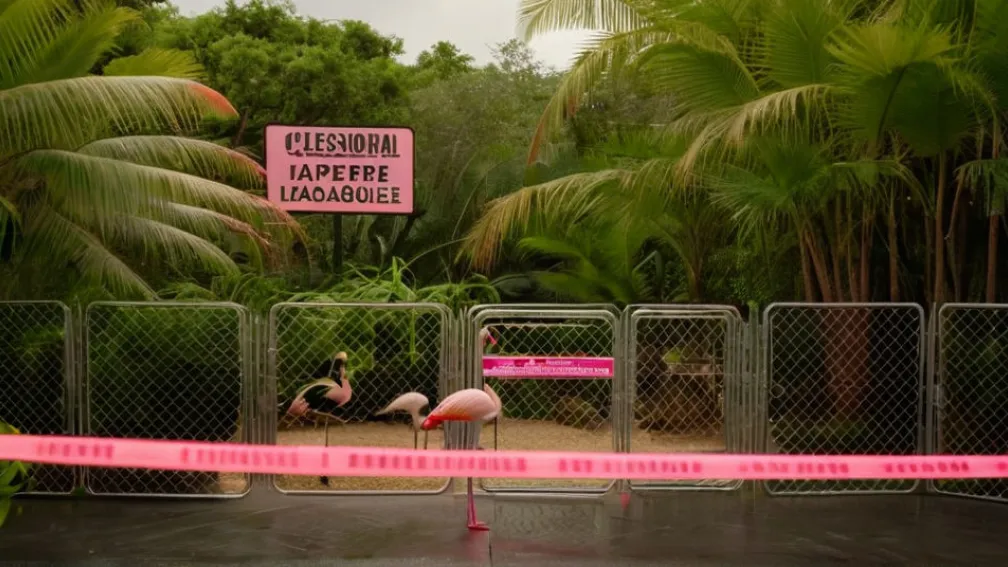 Лейпцигский зоопарк закрыл часть территории: подозрение на птичий грипп у фламинго