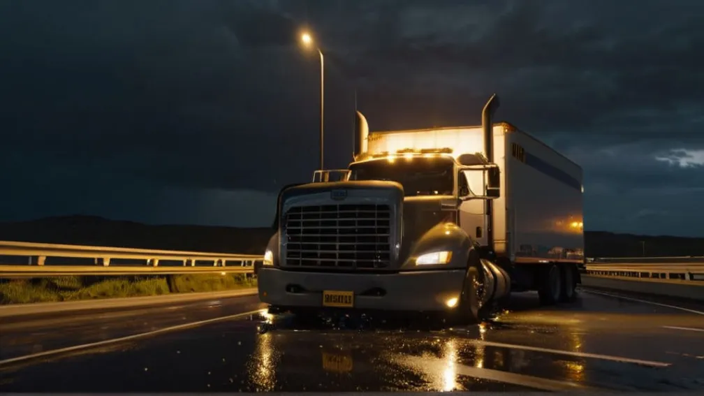 Смертельное ДТП на немецкой автостраде: Smart врезался под припаркованный грузовик