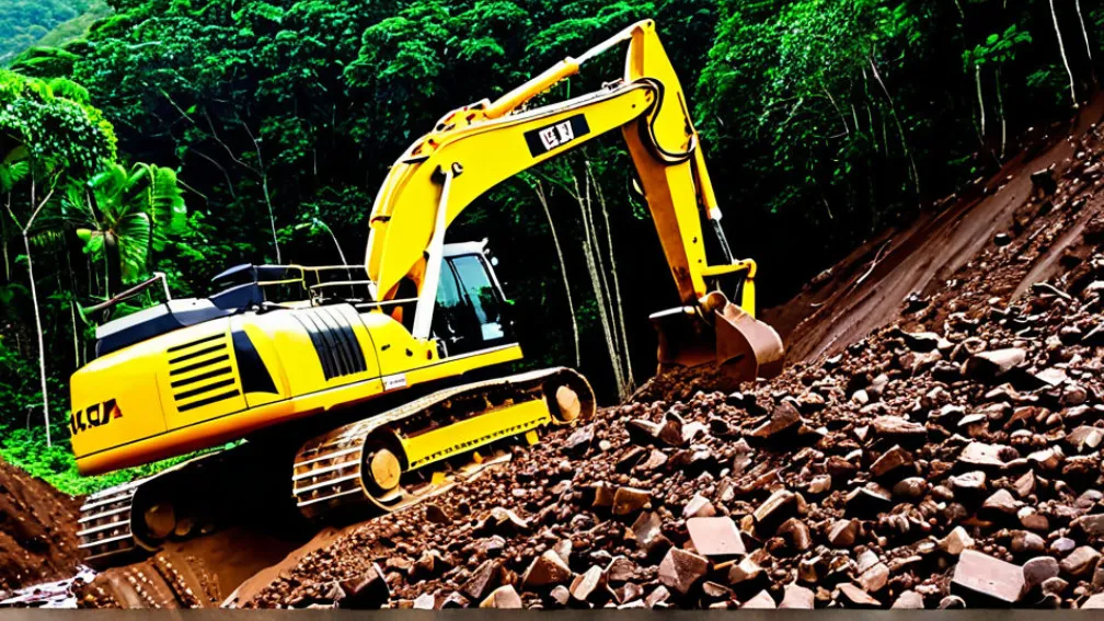 Масштабный оползень в Индонезии: строительные работы после муссонных дождей спровоцировали обвал