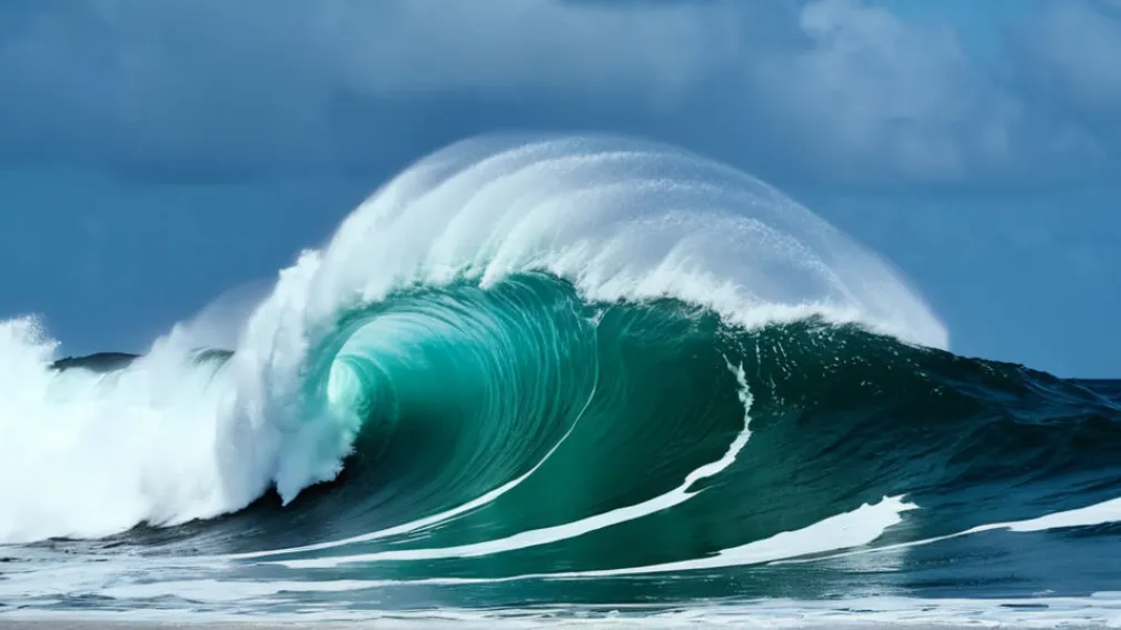 Гигантская волна поглотила серфера: драматическое спасение бразильской звезды