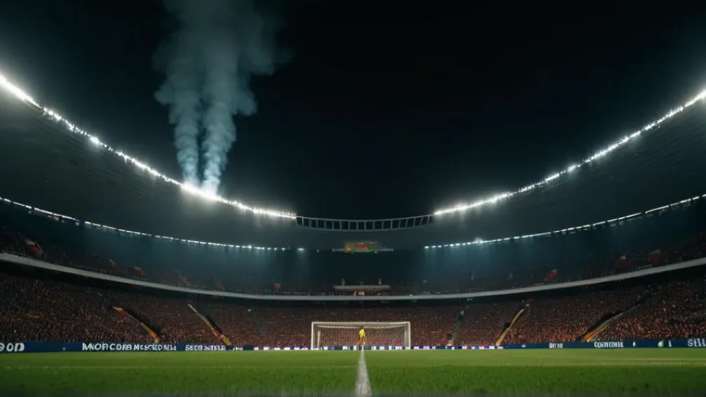 Агрессивные фанаты "Аякса" сорвали матч: пиротехника на поле привела к остановке игры
