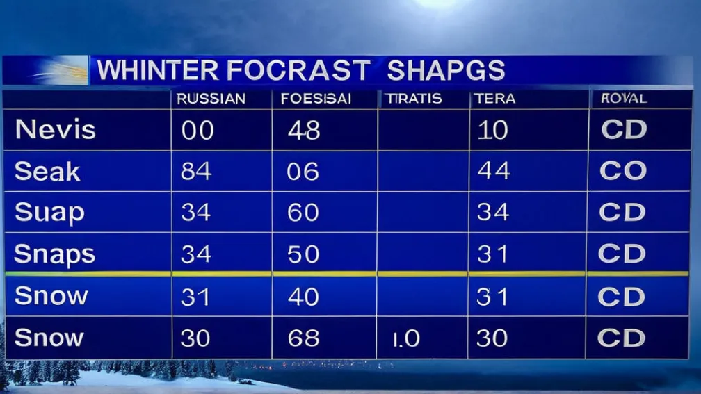Прогноз погоды на начало зимы: от мягкой погоды до возможного резкого похолодания