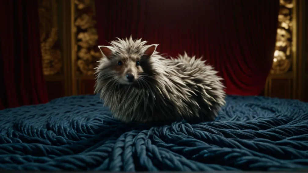 Загадка вирусного платья: Женщина в одежде из живых крыс шокировала интернет