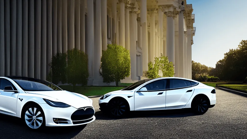 Трамп покупает Tesla в сопровождении Илона Маска в Белом доме: Поддержка друга или нарушение этики?