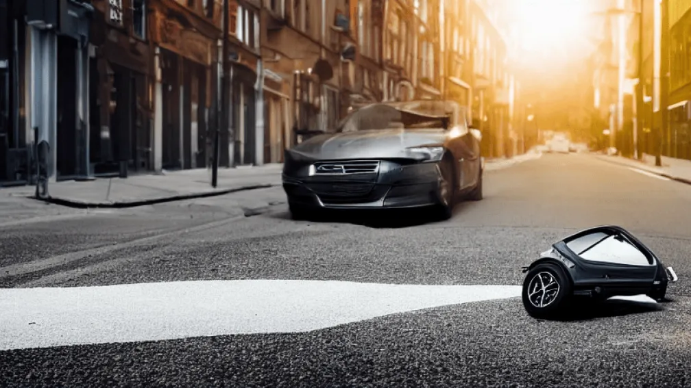 В Миндене пожилая женщина на электроскутере столкнулась с VW