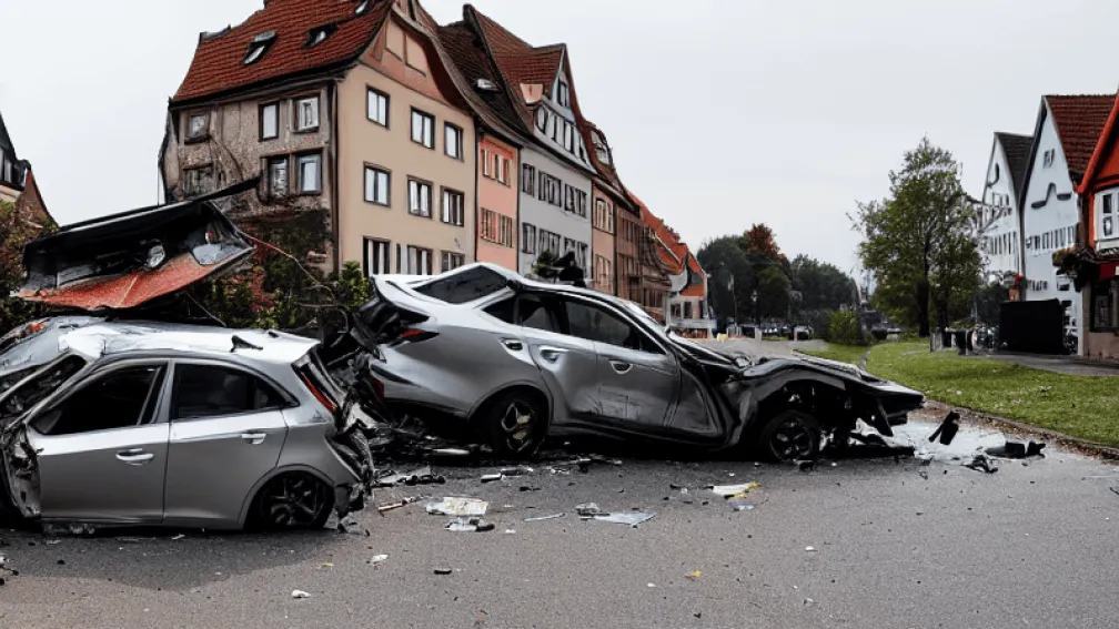 ДТП в Эрфурте: Водитель Opel в состоянии опьянения врезалась в авто