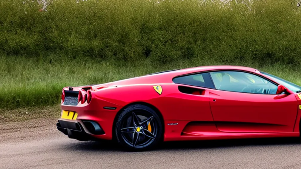 Ferrari F430 улетел в кювет: цена аварии в Гамбурге