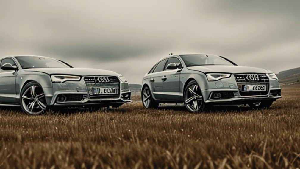 Погоня в Пазевальке: Audi перевернулся
