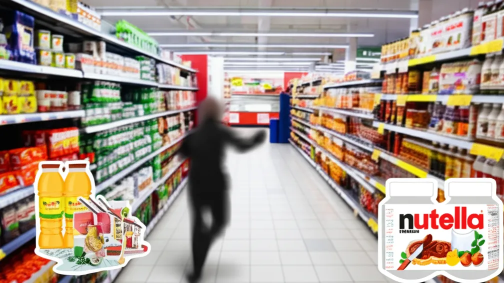 Ограбление в Апольде: грабитель напал на детектива в Netto