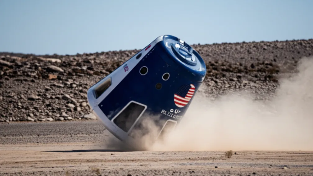 Полет Blue Origin с Джеффом Безосом: аварийная посадка