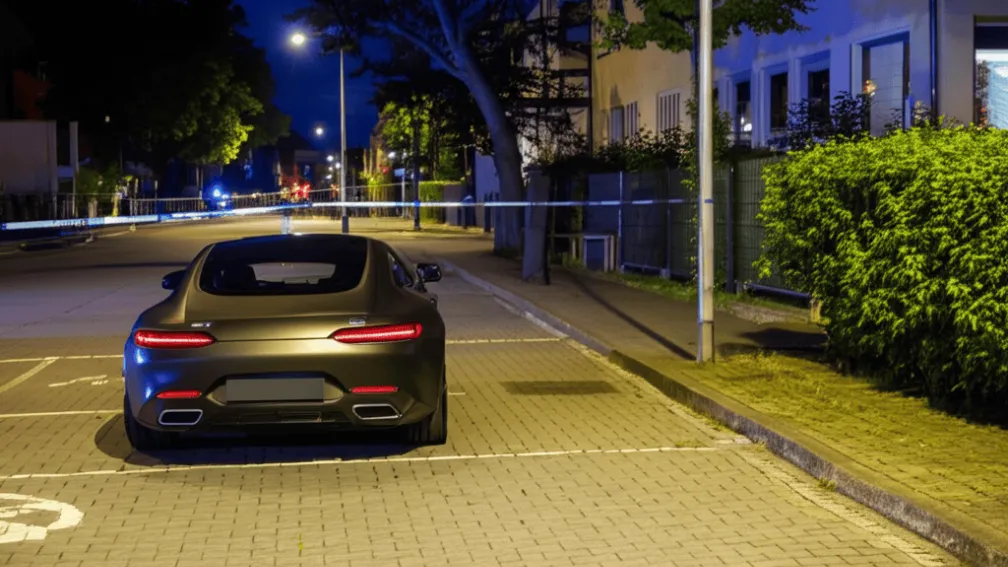 Барзингхаузен: Угон черного Mercedes-Benz AMG GT S Coupé