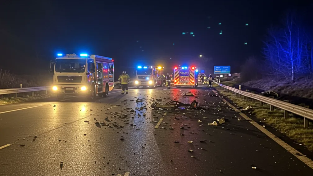 ДТП на A59 под Дуйсбургом: в аварии погибли два человека