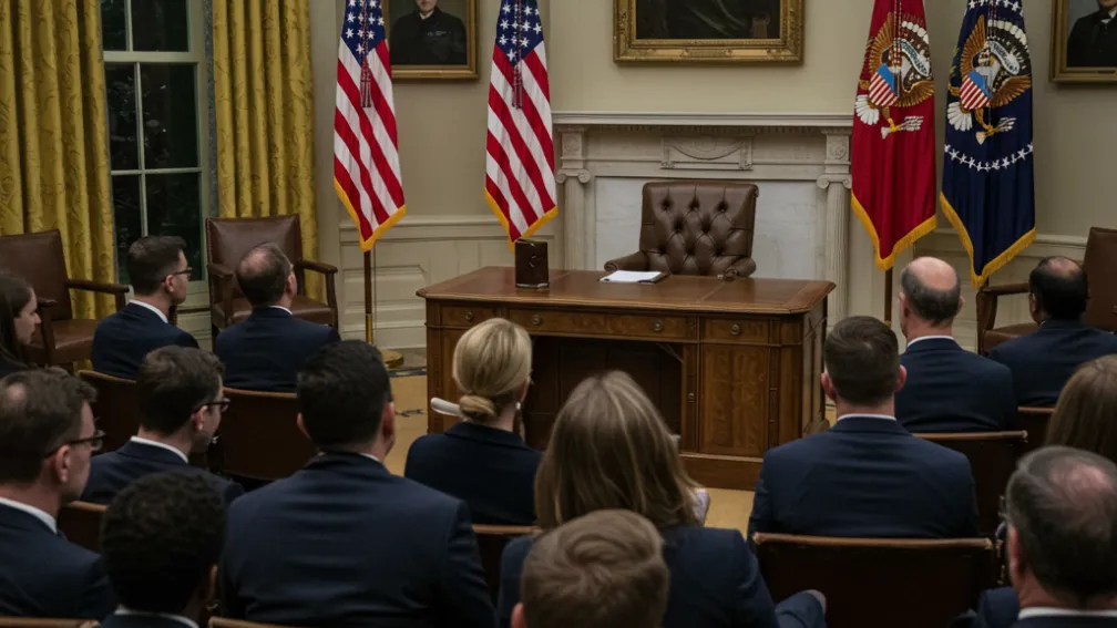 Драма в Овальном кабинете: девочка потеряла сознание на церемонии у Трампа