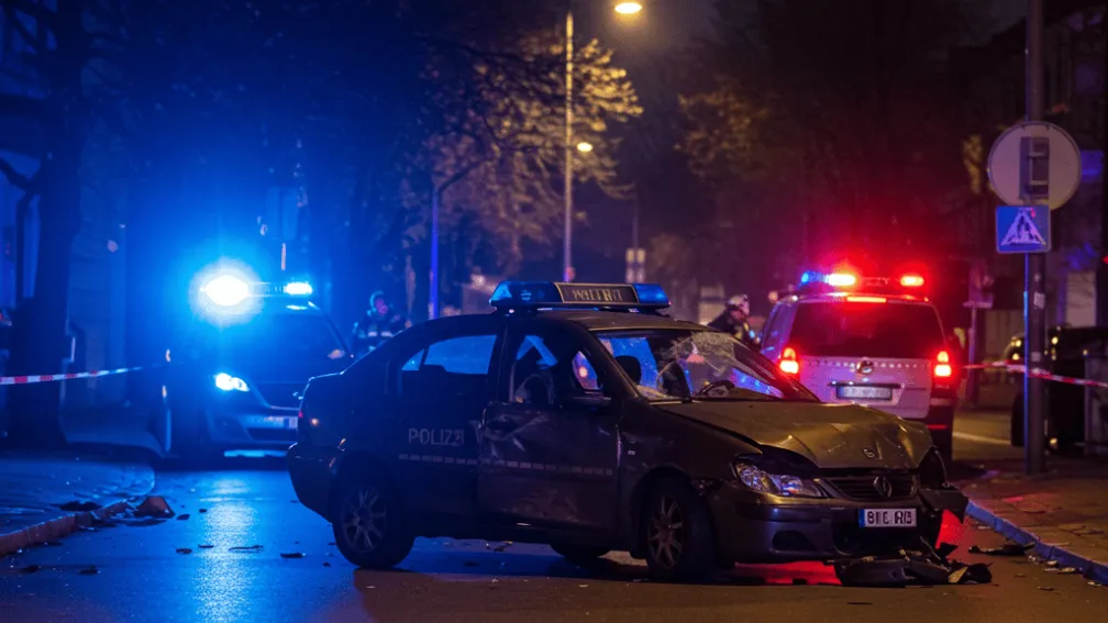 Гонщик в Марцане (20) скрылся от полиции