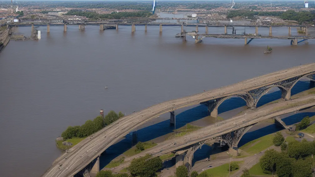 Перекрытие моста в Гамбурге: внимание, путешественники! Пробка в направлении Балтики