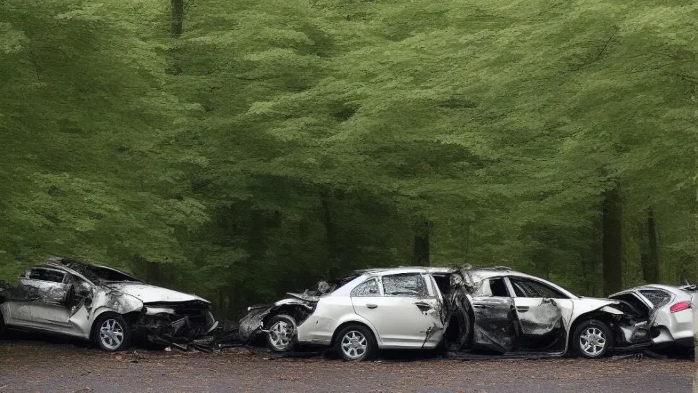 В Дормагене водитель врезался в дерево