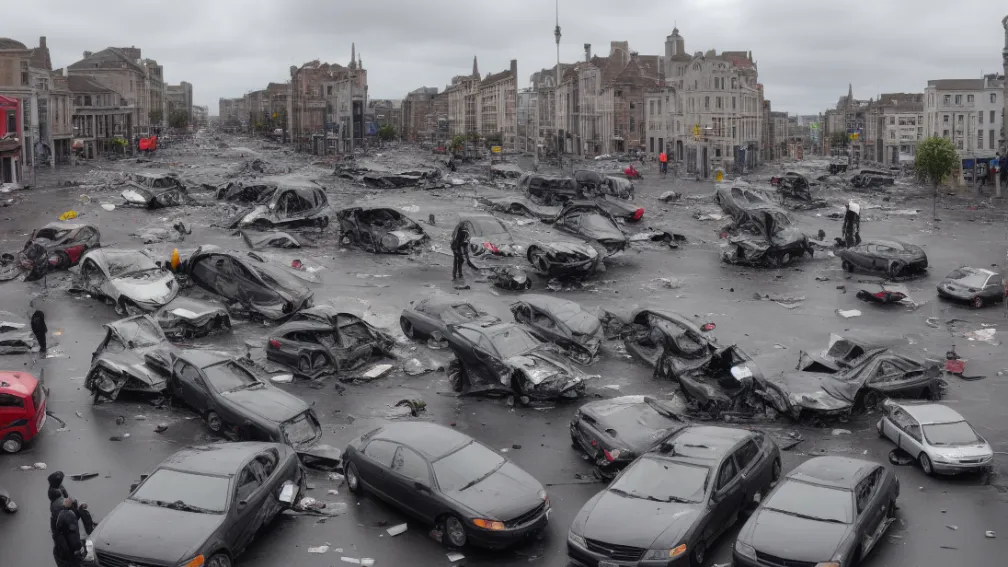 ДТП в Пазевальке: Транспортер врезался в Mercedes, женщина тяжело ранена