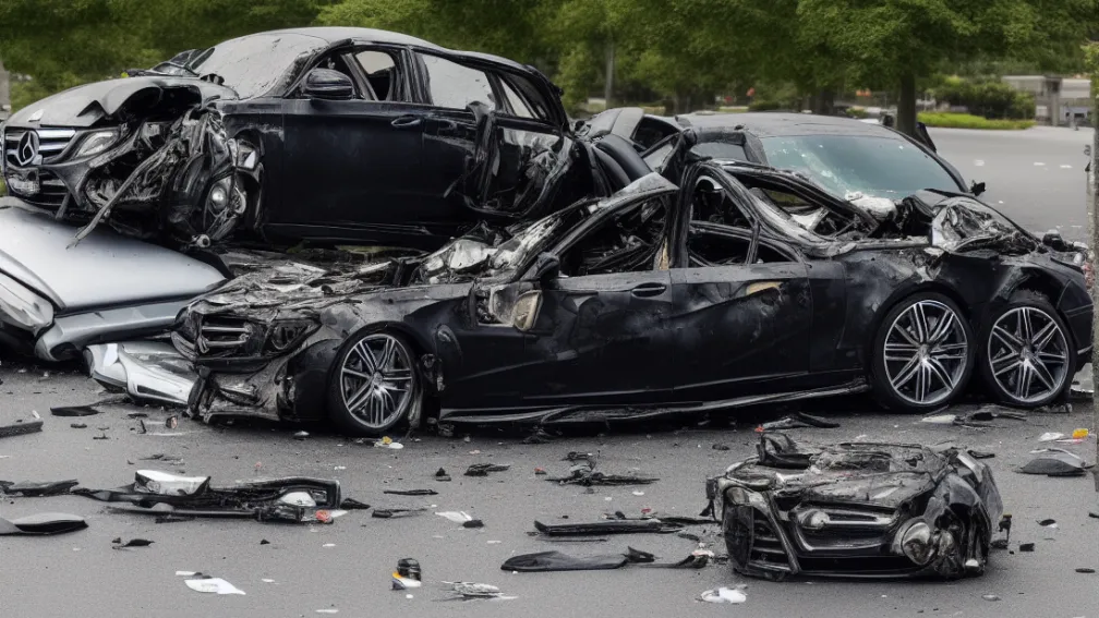 Смертельная авария во Франкфурте: 26-летняя девушка погибла в ДТП с Mercedes AMG