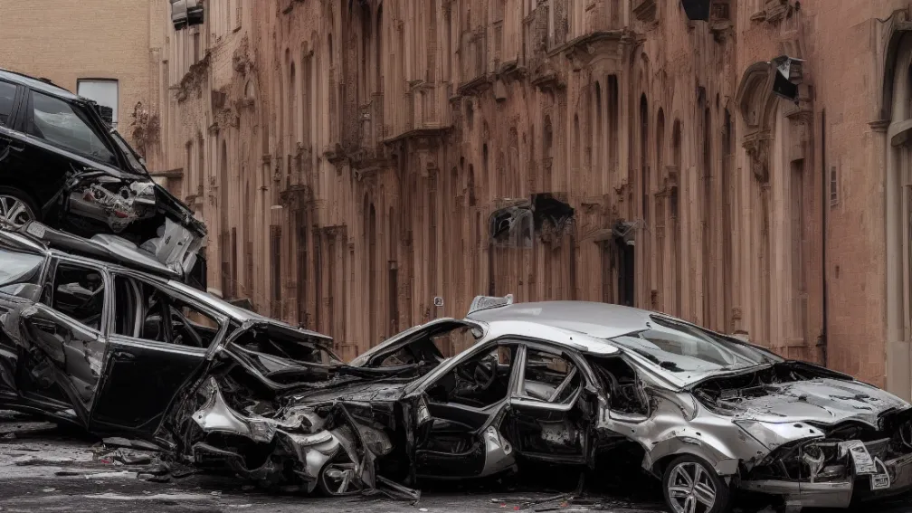 Авария в Нижней Саксонии: Audi врезался в исторический вокзал – угроза обрушения!