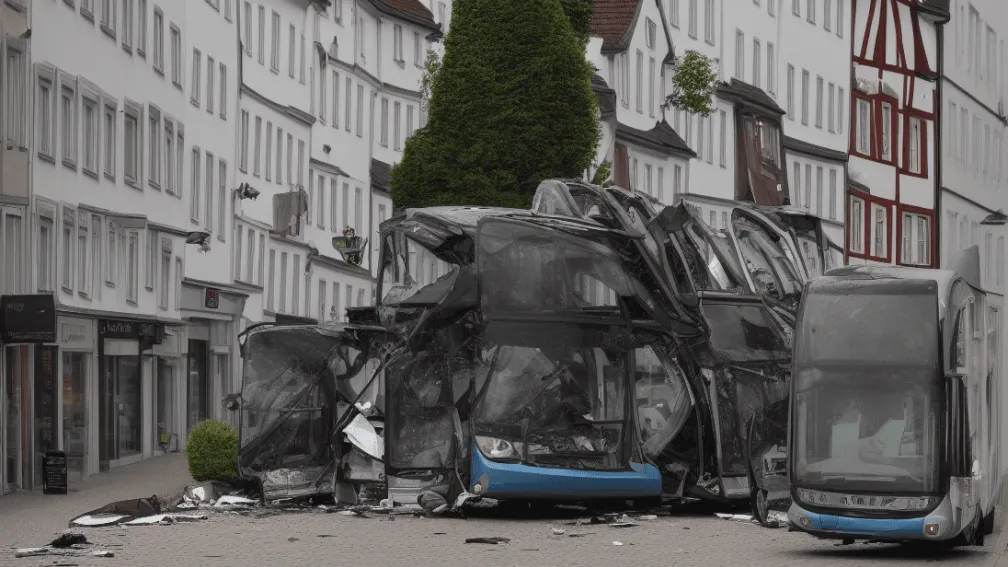 Падерборн: Пьяные солдаты устроили дебош в автобусе и машине