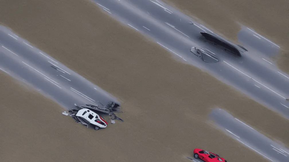 Водитель Porsche сбежал с места ДТП на A33