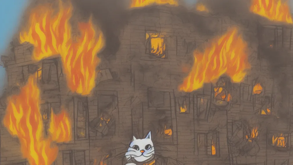 Спасенная кошка – воплощение Grumpy Cat: хоть бы улыбнулась!