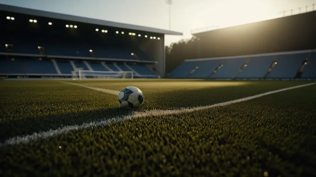 Футболист «Рот-Вайс Эрфурт» Ларс Кляйнер возвращается на поле после травмы