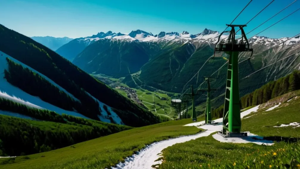 Французские Альпы прощаются с горнолыжным спортом: курорт Сеюз демонтирует подъемники из-за отсутствия снега