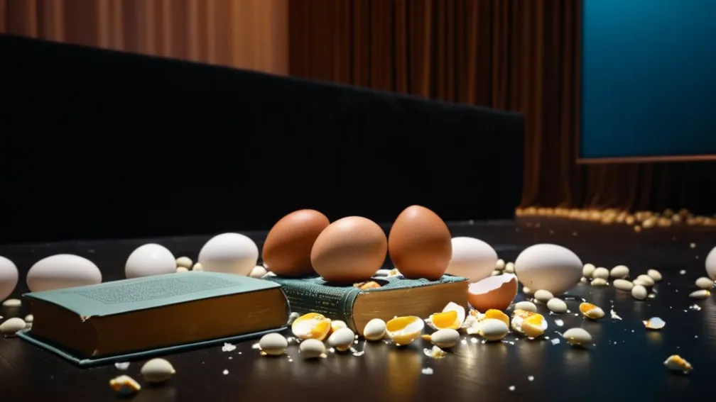 Инцидент с бывшим главой испанского футбола: Луиса Рубиалеса забросали яйцами на презентации книги