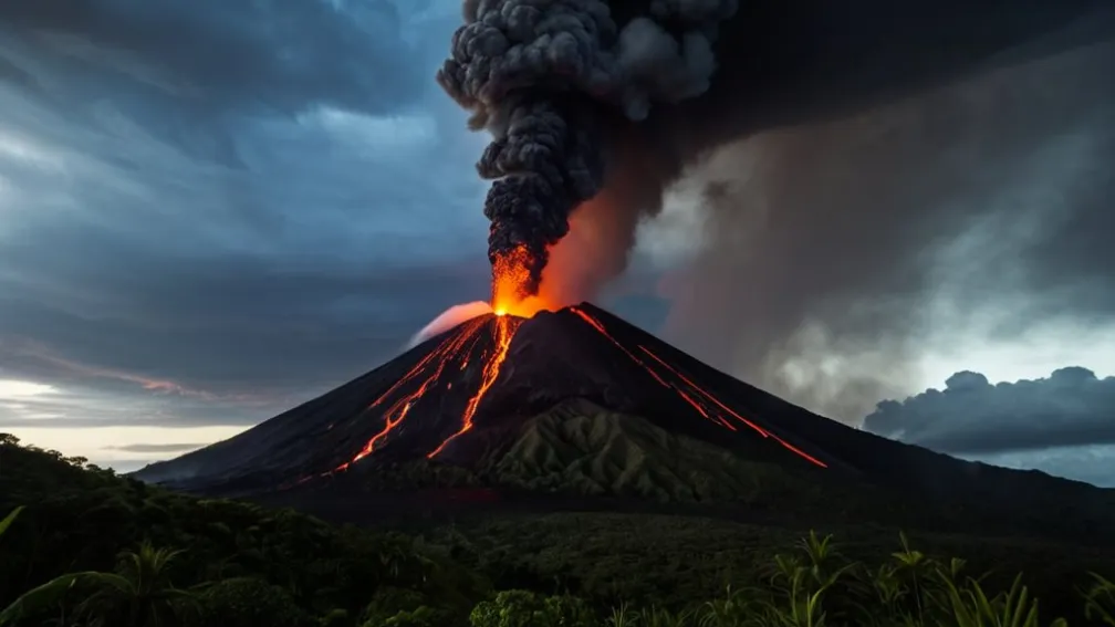 Вулкан Семеру в Индонезии: наивысший уровень тревоги из-за мощного извержения