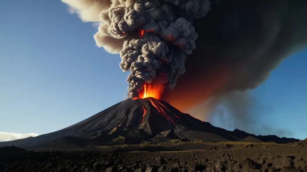 Вулкан Семеру выбросил огромный столб пепла: Индонезия объявляет наивысший уровень тревоги