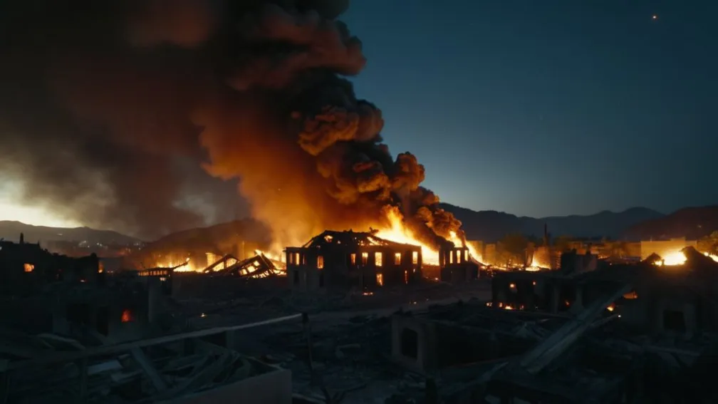 Масштабный пожар в Японии: сотни домов уничтожены, есть жертвы