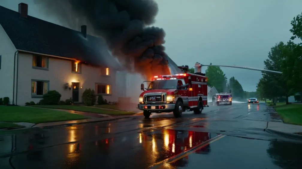 Пожар в Барзингхаузене: 88-летний пенсионер получил угрожающие жизни травмы