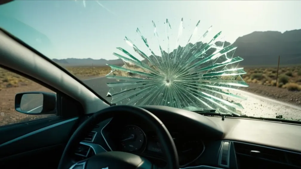 Жестокий инцидент на границе: офицер ICE разбил автомобильное стекло