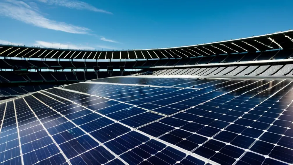 Стадион "Сигнал Идуна Парк" установил мировой рекорд, став "солнечным" гигантом