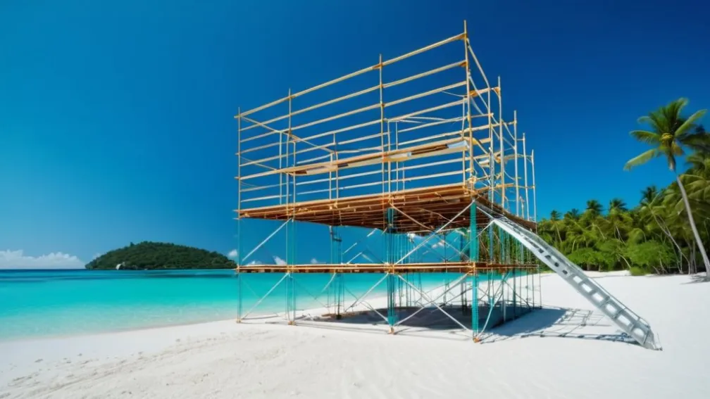 Остановка стройки на пляже Келингкинг: скандальный лифт уродует балийский рай
