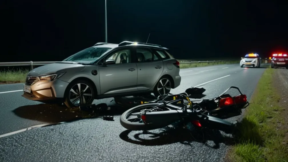 Авария в Муррхардте: 65-летняя велосипедистка на электровелосипеде тяжело ранена после столкновения с автомобилем