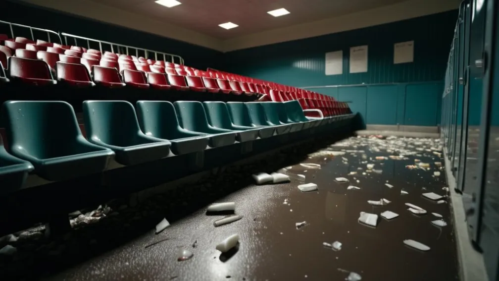 Массовые беспорядки и вандализм на кубковом матче: фанаты «Магдебурга» разгромили стадион в Лейпциге