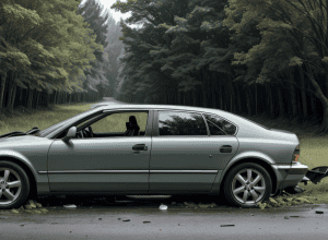 Под Ростоком пожилая женщина попала в серьезное ДТП, врезавшись в дерево