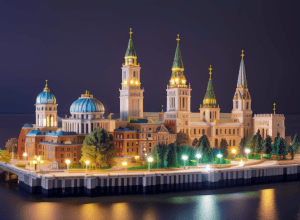 В Гамбурге открывается уникальный мир LEGO: Достопримечательности города в миниатюре из миллионов кирпичиков