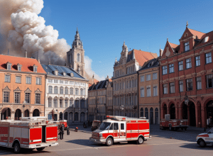 Ложный вызов в Ксантене: Задымление вместо пожара вызвало переполох