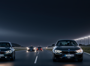 Опасные нелегальные гонки пятью BMW на автобане A1 в Германии: Полиция ищет свидетелей