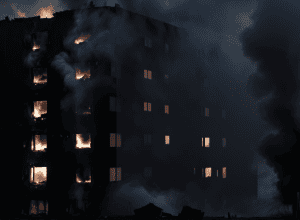 Пожар в Вильгельмсхафене: Забытая еда на плите привела к эвакуации дома