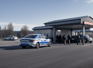 Полиция Германии остановила автомобиль с разыскиваемыми шведскими подростками