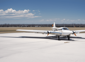Аварийная посадка Cessna в Техасе: пилот посадил самолет без шасси