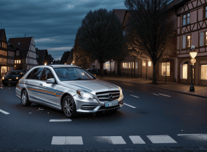 В Гюстрове Mercedes сбил 8-летнего ребенка: мальчик в больнице, полиция расследует ДТП