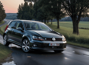 В Германии ДТП: Водитель VW Golf уснул за рулем и перевернулся под Ульмом