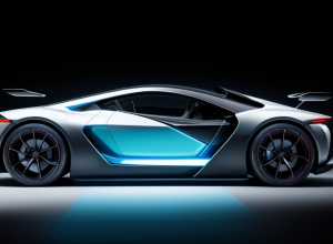 Мерседес-АМГ представил Concept GT XX: будущее электрокаров с мощностью свыше 1360 л.с.