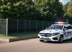 Гонка с полицией: Водитель Mercedes без прав промчался через теннисный турнир в Берлине