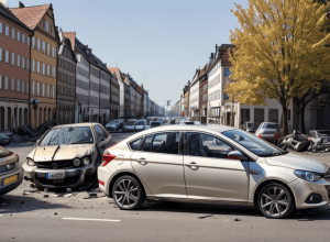 ДТП с тремя автомобилями во Фрайбурге: Водитель VW выехал на встречку